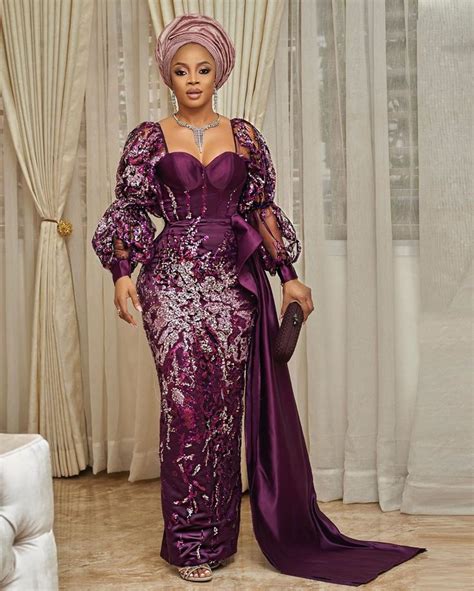 Best Asoebi Styles 2020 From Anita Brows And Emmanuel Ikubese's Trad in ...