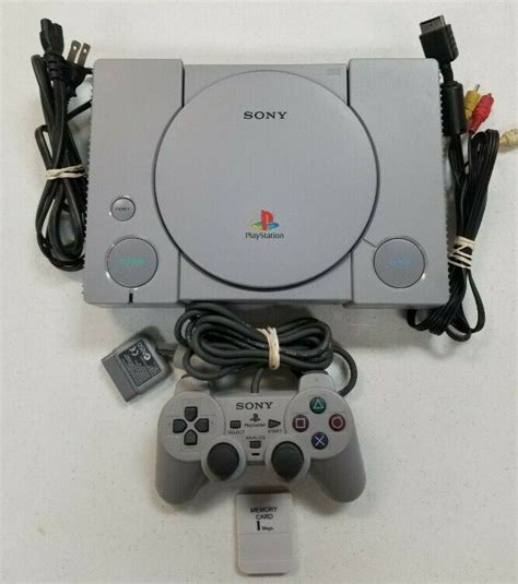 GUARANTEED - Playstation 1 Ps1 Console with Controller and Memory card | eBay