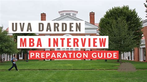 Ace Your UVA Darden MBA Interview