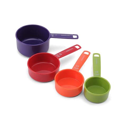 Farberware Color 9 Piece Plastic Measuring Cups and Spoons Set | cheryljackson