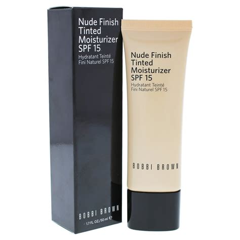 Bobbi Brown - Nude Finish Tinted Moisturizer SPF 15 - Light To Medium Tint by Bobbi Brown for ...