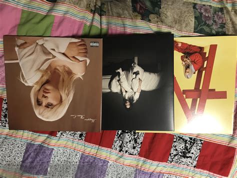 My Billie Eilish Collection (editions in comments) : r/vinyl