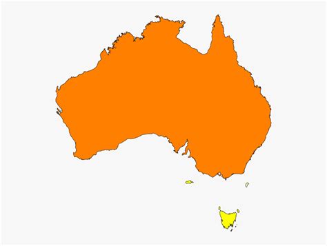 Australia Map Images - Map Of Australia Cartoon , Free Transparent Clipart - ClipartKey