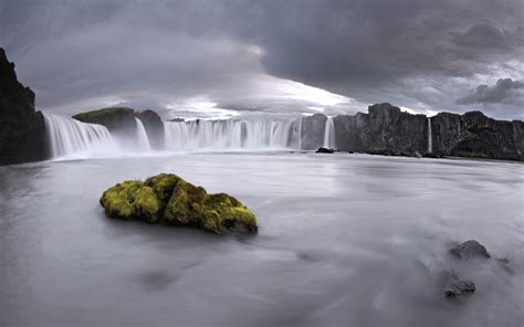 waterfalls, In, Iceland Wallpapers HD / Desktop and Mobile Backgrounds