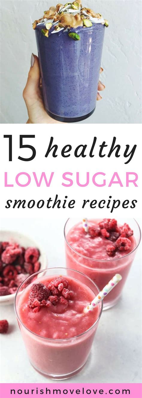 15 Healthy Low Sugar Smoothie Recipes | smoothie recipes healthy I ...