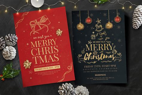 Christmas Poster Template in PSD, Ai & Vector - BrandPacks