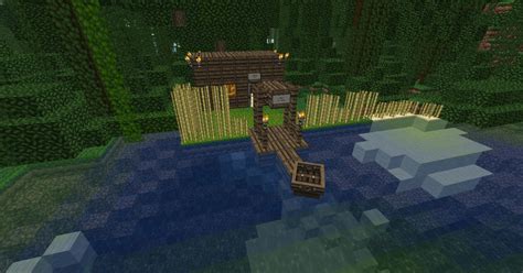 The Lonely Jungle Hut! Minecraft Map