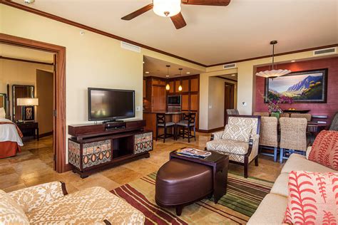 Koloa Landing Resort at Poipu, Autograph Collection Three-Bedroom Villa - Living Room #guestRoom ...