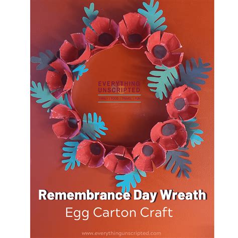 Poppy Wreath for Remembrance Day