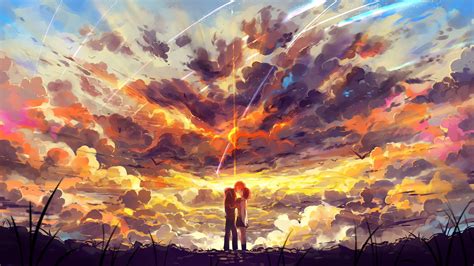 Wallpaper ID: 69436 / anime couple, anime girl, anime boy, artist, artwork, digital art, hd, 4k, 5k