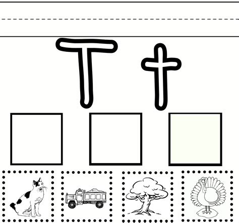 Letter T Worksheets | Coloring Pages For Kids | Letter t worksheets, Letter t activities, Letter ...