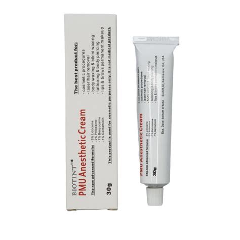 PMU Anesthetic Cream - анестезия