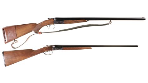 Two Double Barrel Shotguns | Rock Island Auction