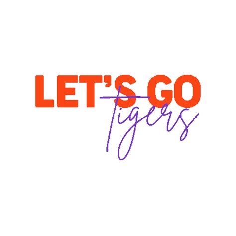 Go Tigers Tiger Sticker by Tigertown Graphics for iOS & Android | GIPHY