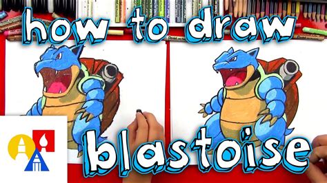 How To Draw Blastoise From Pokemon