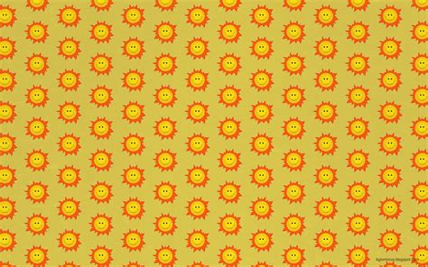 My Grinning Mind: Happy Smiling Sun Pattern