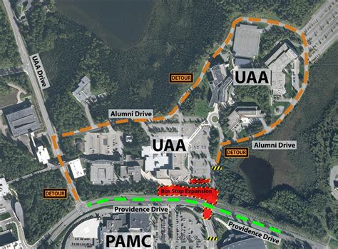 Alumni Drive and Providence Drive closure extended to July 3, 2018 | News | University of Alaska ...