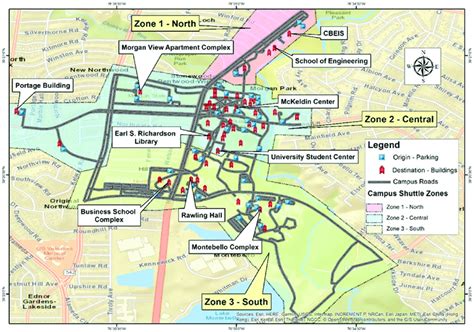 Morgan State Campus Map – Map Vector