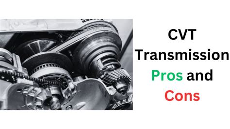 CVT Transmission Pros and Cons – thehonestmechaniccolorado.com