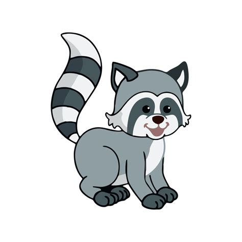 Raccoon Cartoon PNGs for Free Download