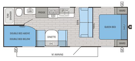 2016 Jayco Jay-Flight 264 Floor Plan - Good Life RV