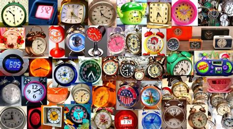 alarm clocks - ePuzzle photo puzzle