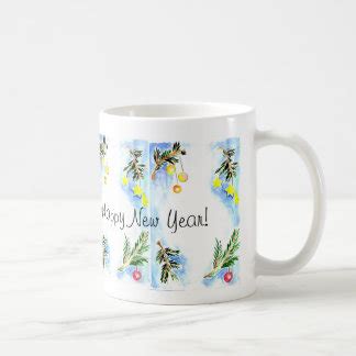 Happy New Year Coffee & Travel Mugs | Zazzle