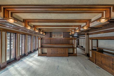 Frederick C. Robie House. 1909. Hyde Park, Chicago, Illinois. Prairie Style. Frank Lloyd Wright ...