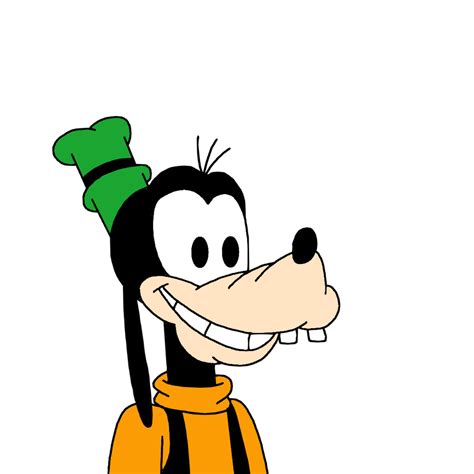 Goofy smiling and showing teeth by MarcosPower1996 on DeviantArt