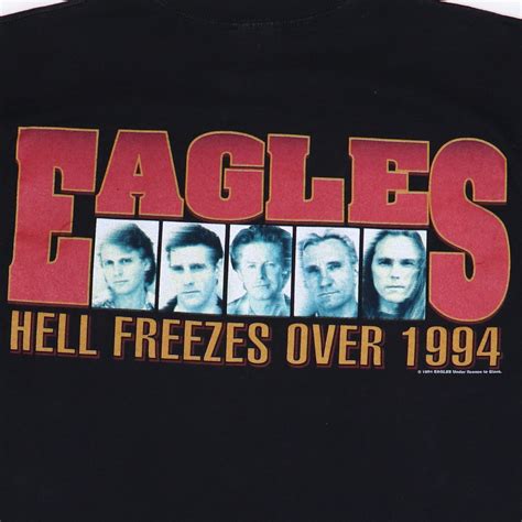 1994 Eagles Hell Freezes Over Tour Shirt – WyCo Vintage