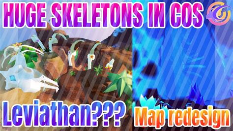 Huge skeletons in CoS | Leviathan??? | Map Redesign | Creatures of Sonaria | Roblox - YouTube