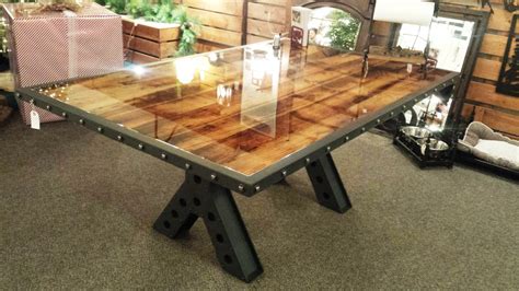 Buy a Handmade Modern Industrial Rustic 6 Foot Dining Table, Conference ...