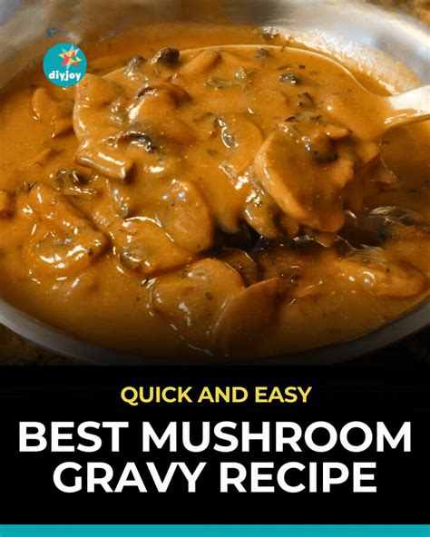 How to Make the Best Mushroom Gravy