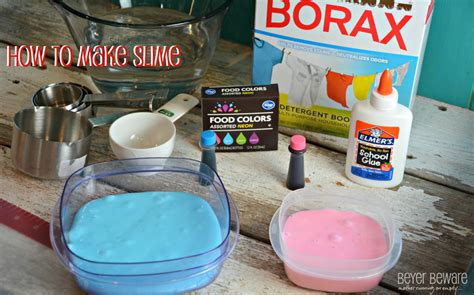 How to Make Slime - Beyer Beware