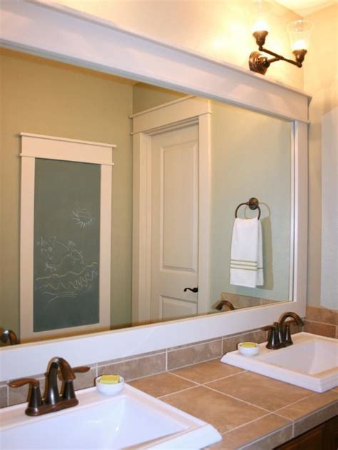 How to Frame a Mirror | Bathroom mirrors diy, Large bathroom mirrors ...