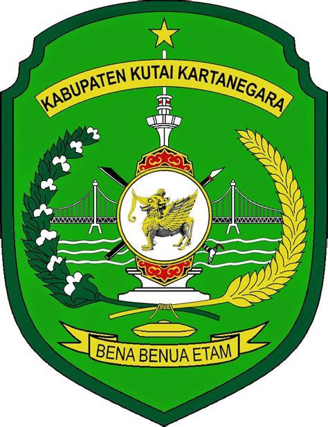 Logo Kabupaten / Kota: Logo Kabupaten Kutai Kartanegara, Kalimantan Timur