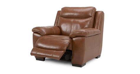 Liaison Electric Recliner Chair Brazil with Leather Look Fabric | DFS