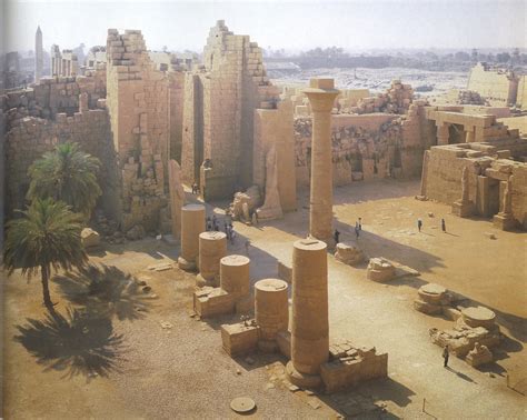 Karnak, Temple of Amun. Kiosk of Taharka, Great Court, between 1st and 2nd pylons. Not to be ...