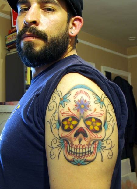 Tattoos, Calavera tattoo, Sugar skull tattoos