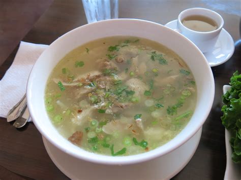 Khao Piak Sien (Lao Chicken Noodle Soup) at Champa Garden,… | Flickr