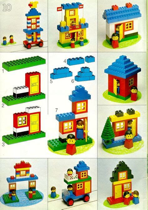 14 idéer på LEGO BYGGE vejledninger | lego, lego ideer, legoklodser