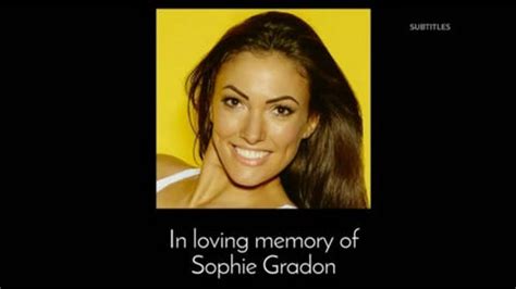 Love Island's touching tribute to Sophie Gradon after her death