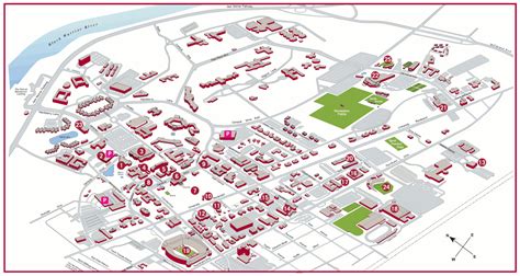 University Of Alabama Campus Map