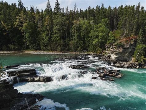 River in a Canyon Banff Natural Park Canada Stock Photo - Image of park ...