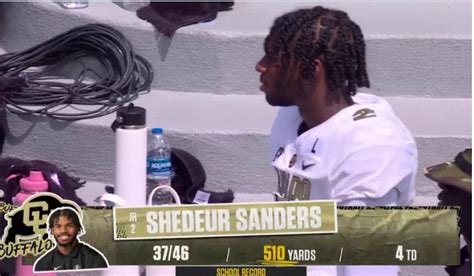 Shedeur Sanders Breaks School Record After Throwing Over 500 Yards In ...