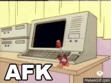 Afk Meme - Afk - Discover & Share GIFs