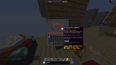 Y cant i add fortune 3 on my gold shovel? | Hypixel Forums