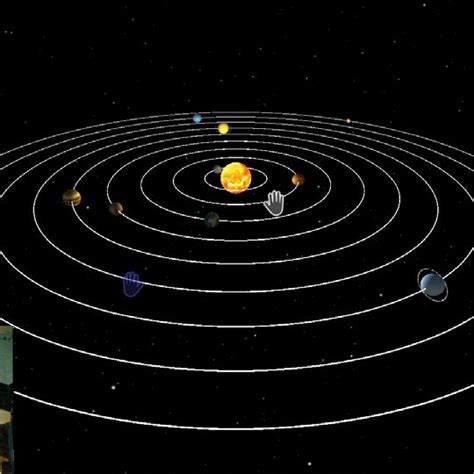 Interactive Solar System-Main Menu. | Download Scientific Diagram