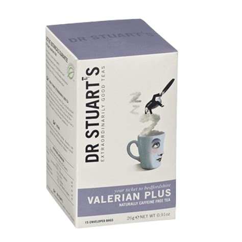Dr Stuarts Valerian Plus Tea | Holland & Barrett - the UK’s Leading Health Retailer