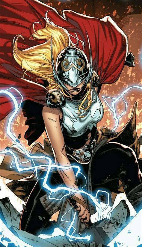 Thor (Jane Foster) | Marvel comics art, Marvel comic universe, Marvel superheroes